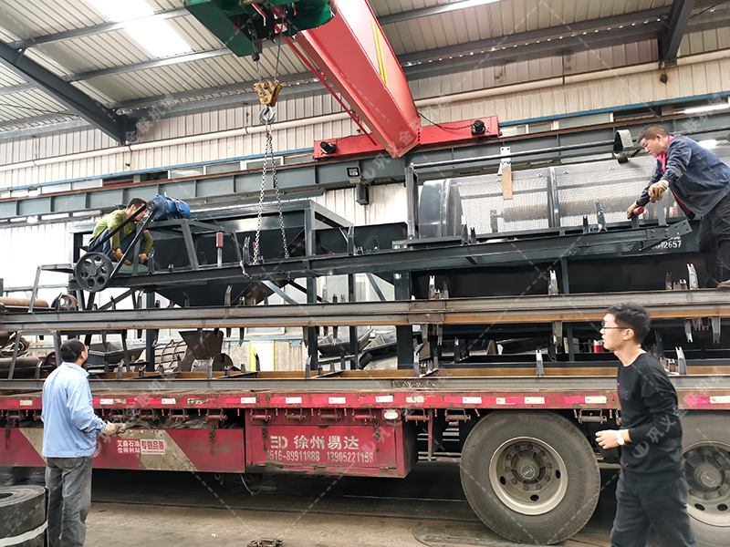 大型機制砂設備生產(chǎn)線發(fā)住陜西漢中